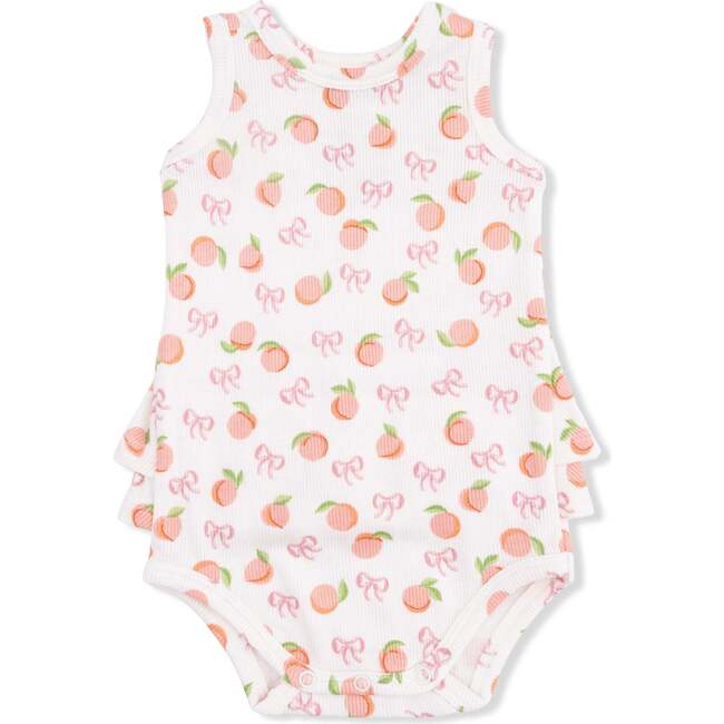 Ruffle Tank Bodysuit, Little Peaches