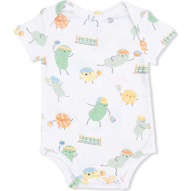 Short Sleeve Bodysuit, Pickles Playing Pickleball