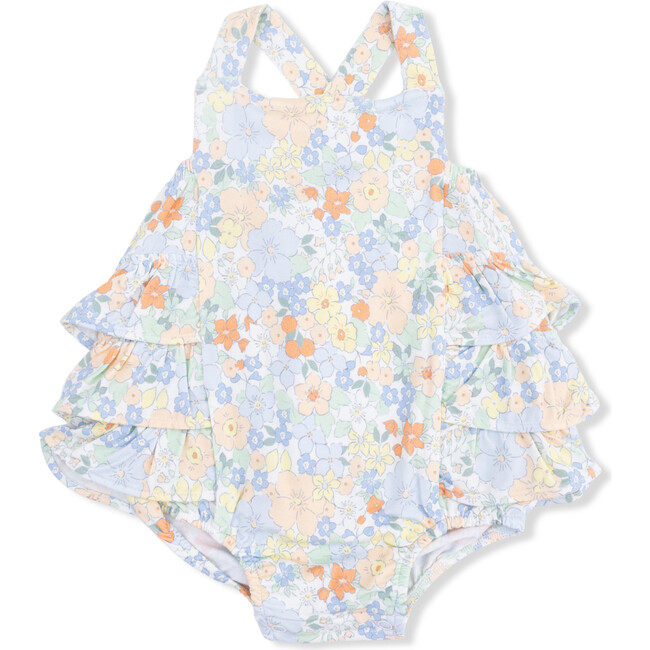 Ruffle Sunsuit, Georgia Floral