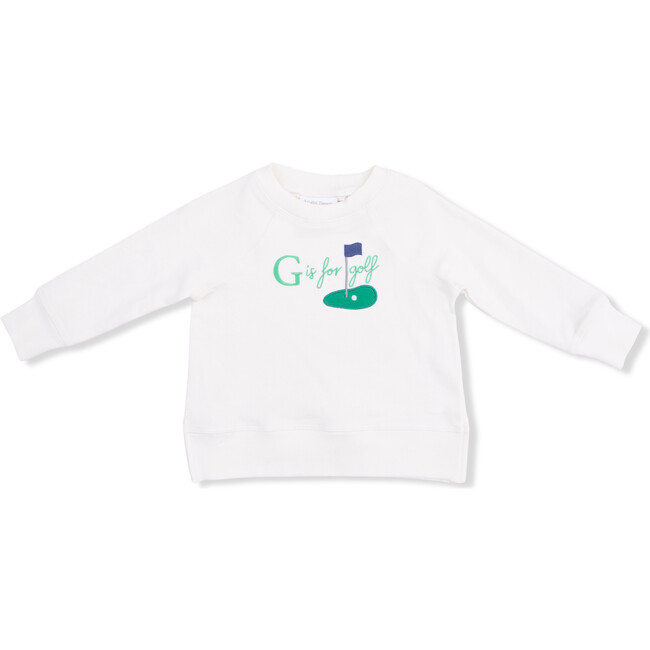 Raglan French Terry Sweatshirt, G is for Golf