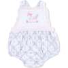 Ruffle Bubble, Golf Trellis Pink - Rompers - 1 - thumbnail