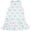 Polo Tennis Dress with Cartwheel Short, Heart Argyle - Dresses - 3