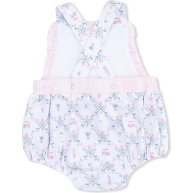 Ruffle Bubble, Golf Trellis Pink