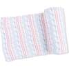 Swaddle Blanket, Tulip Stripe - Swaddles - 1 - thumbnail