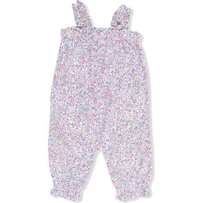 Ruffly Strap Overall, Elizabeth's Garden