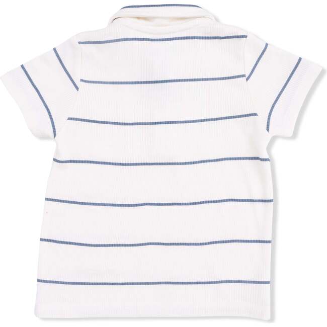 Polo with Casual Short, Vintage Stripe