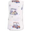 Swaddle Blanket, Zooming Golf Carts - Swaddles - 2