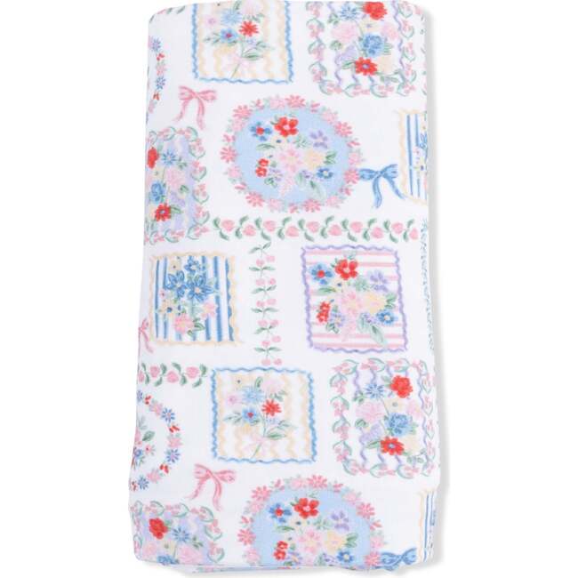 Swaddle Blanket, Julep's Floral Patchwork
