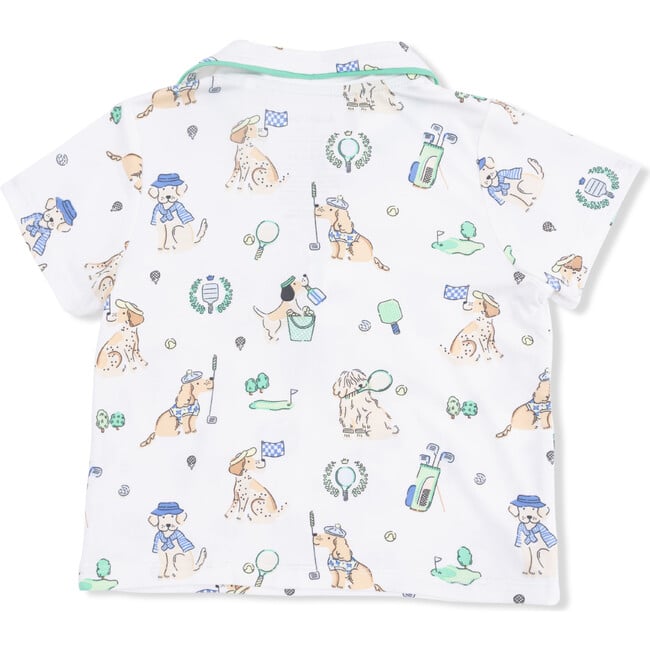 Polo with Casual Short, Country Club Dogs Neutral - Mixed Apparel Set - 4