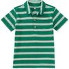 Striped Polo, VIRIDIAN - Polo Shirts - 1 - thumbnail