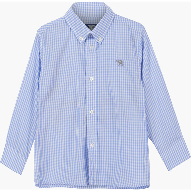 Thomas Shirt, Blue Gingham