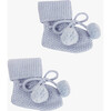 Little Booties, Pale Blue - Booties - 1 - thumbnail