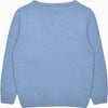 Vintage Plane Jumper Mid Blue Marl - Sweaters - 2 - thumbnail