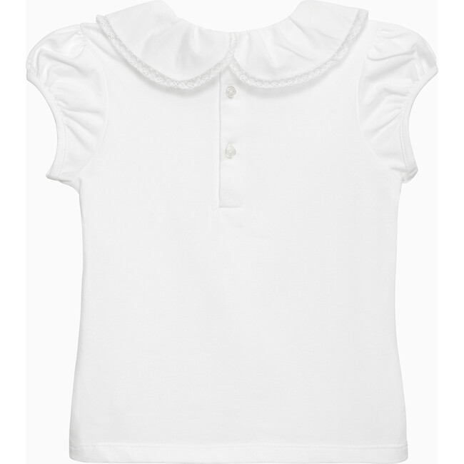 Evelyn Jersey Top, White