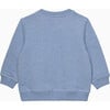Augustus & Friends Sweatshirt, Pale Blue Marl - Sweatshirts - 2 - thumbnail