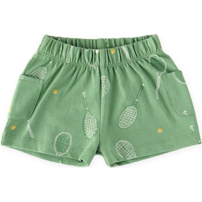 Tennis Short, Doubles Green