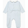 Augustus & Friends Smocked All In One, Pale Blue - Onesies - 2