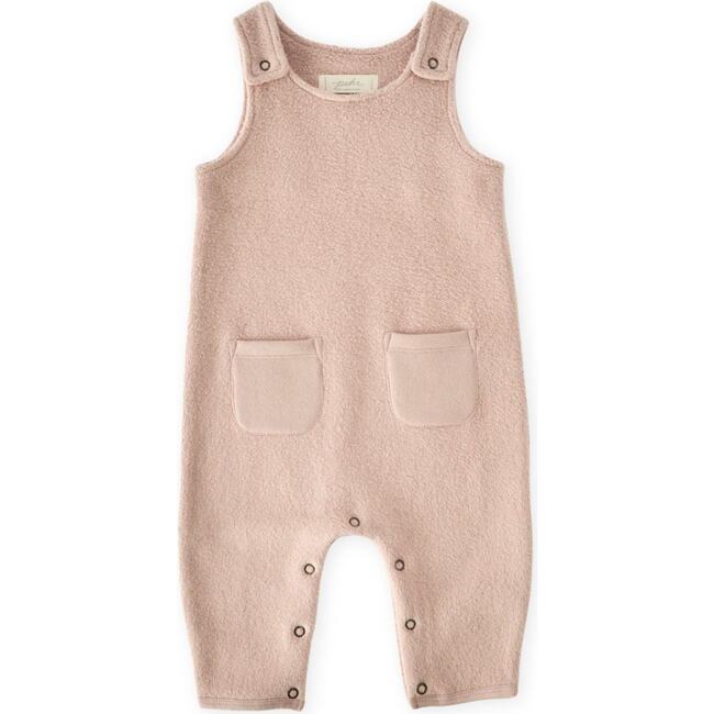 Teddy Fleece Overall, Rose Pink
