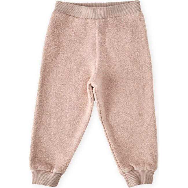 Teddy Fleece Jogger, Rose Pink