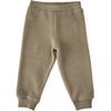 Teddy Fleece Jogger, Moss - Sweatpants - 1 - thumbnail