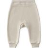 Teddy Fleece Harem Pant, Stone - Sweatpants - 3