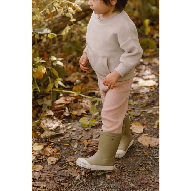 Teddy Fleece Jogger, Rose Pink - Sweatpants - 3