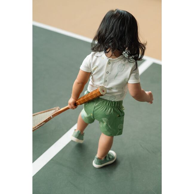 Tennis Short, Doubles Green - Shorts - 4