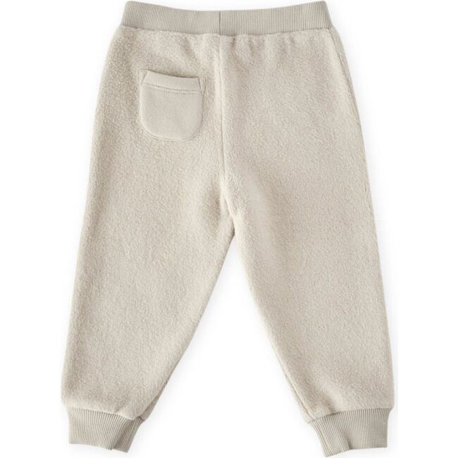 Teddy Fleece Jogger, Stone - Sweatpants - 5
