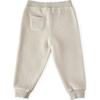 Teddy Fleece Jogger, Stone - Sweatpants - 5