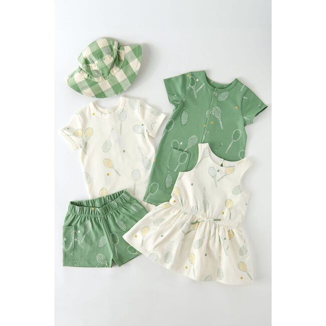 Tennis Short, Doubles Green - Shorts - 6