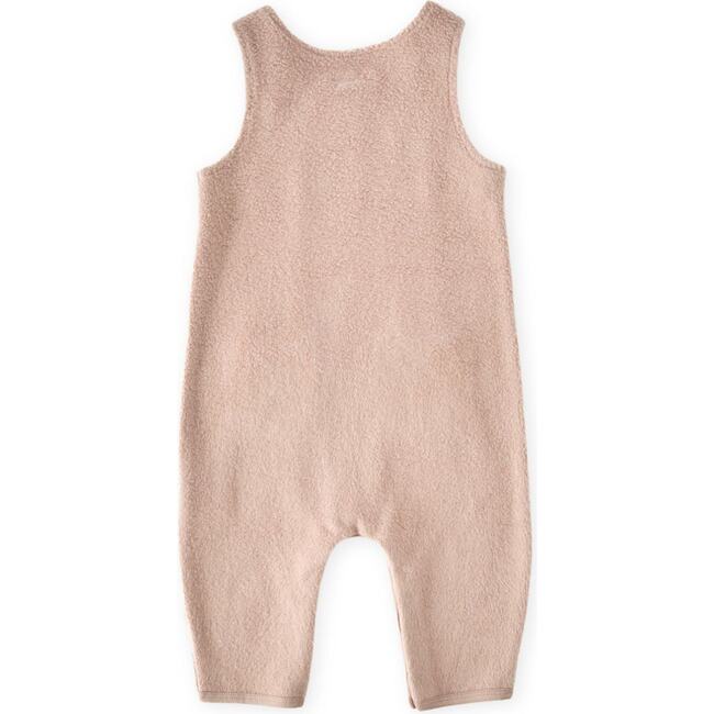 Teddy Fleece Overall, Rose Pink - Overalls - 7