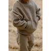 Teddy Fleece Dropped Shoulder Sweatshirt, Moss - Sweatshirts - 5