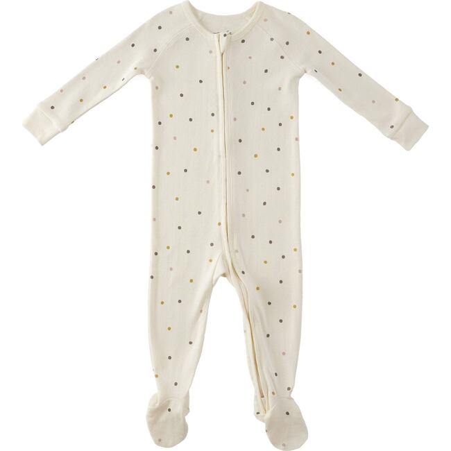 Pointelle Sleeper, Polka Dotty