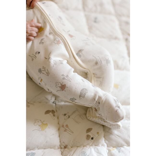 Ribbed Baby Sleeper, Magical Forest - Pajamas - 3
