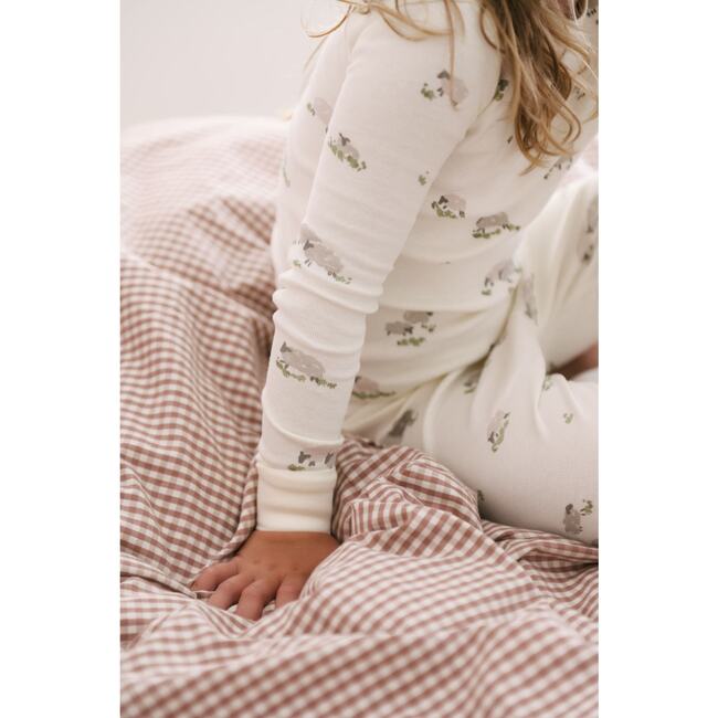 Ribbed Toddler Pajama - Baa Baa Sheep, Magical Forest - Pajamas - 4