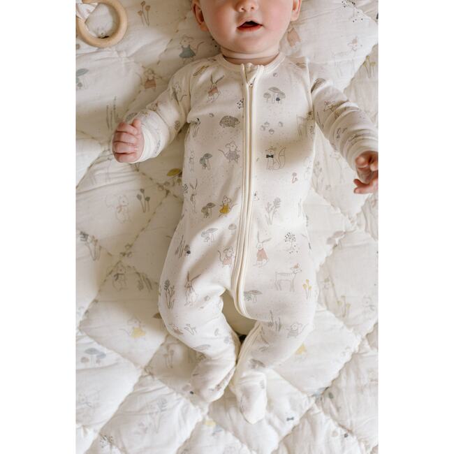 Ribbed Baby Sleeper, Magical Forest - Pajamas - 4