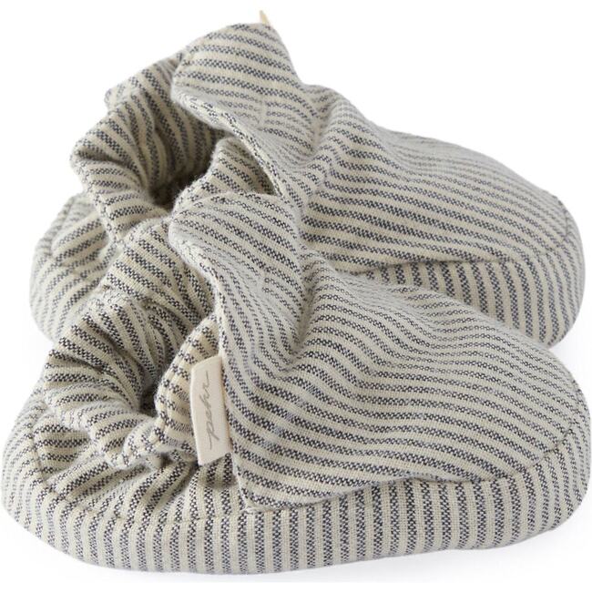 Railroad Bootie, Railroad Stripe - Slippers - 3