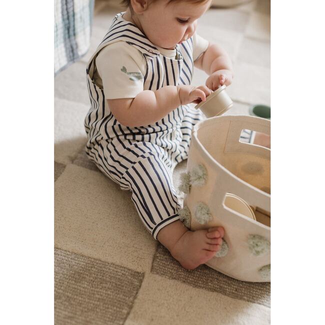 Overall, Stripes Away Ink Blue