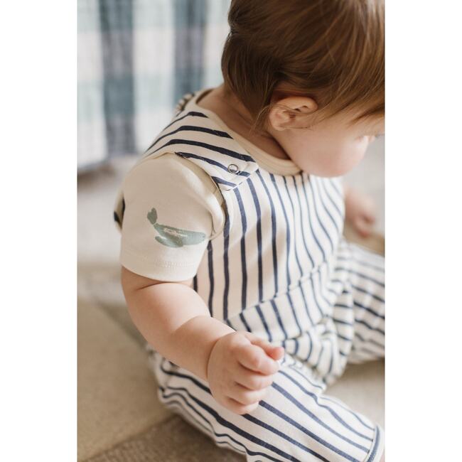 Overall, Stripes Away Ink Blue - Overalls - 4