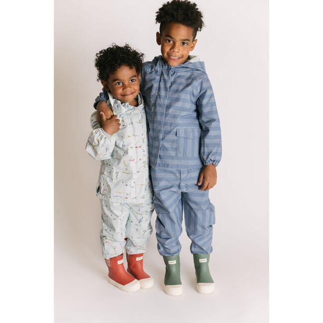 Park Jacket - Storm, Moss - Raincoats - 4