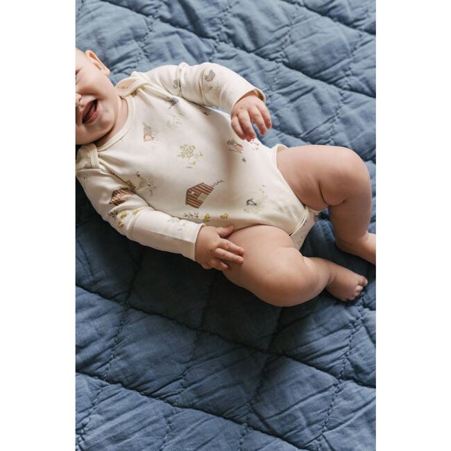 Lap Shoulder One-Piece, On the Farm - Onesies - 3