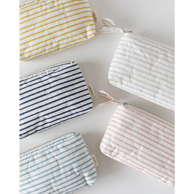 On The Go Mini Pouch, Stripes away deep sea - Bags - 4