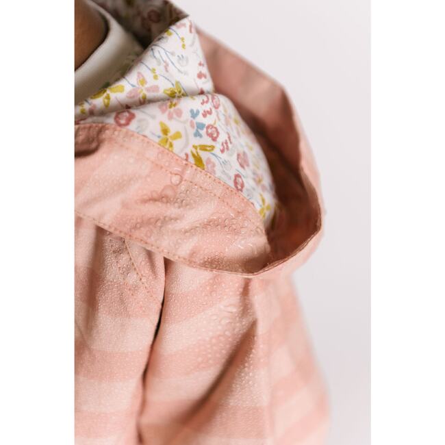 Park Jacket - Pink Sky, Floret - Raincoats - 5