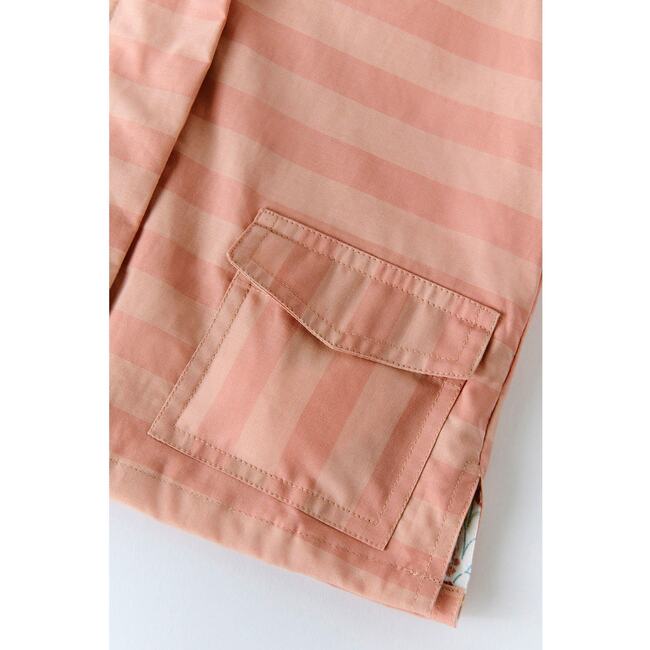 Park Jacket - Pink Sky, Floret - Raincoats - 7