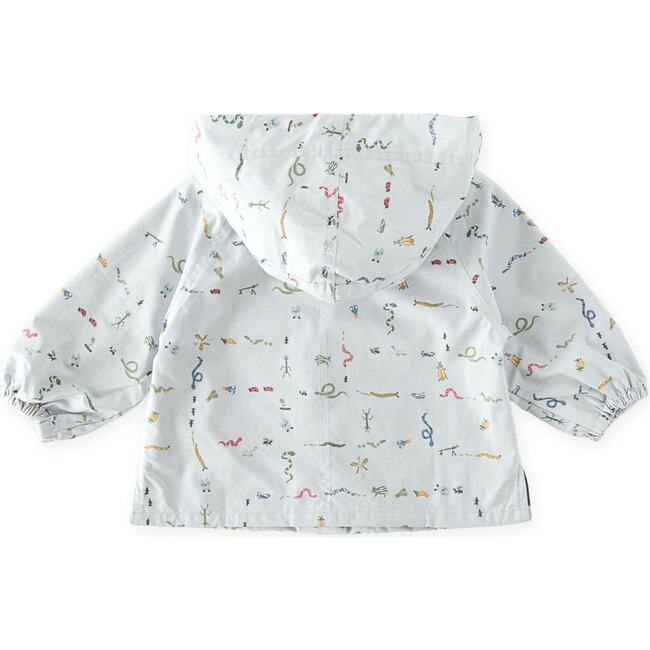 Park Jacket - Crawling Critters Blue, Seal - Raincoats - 8