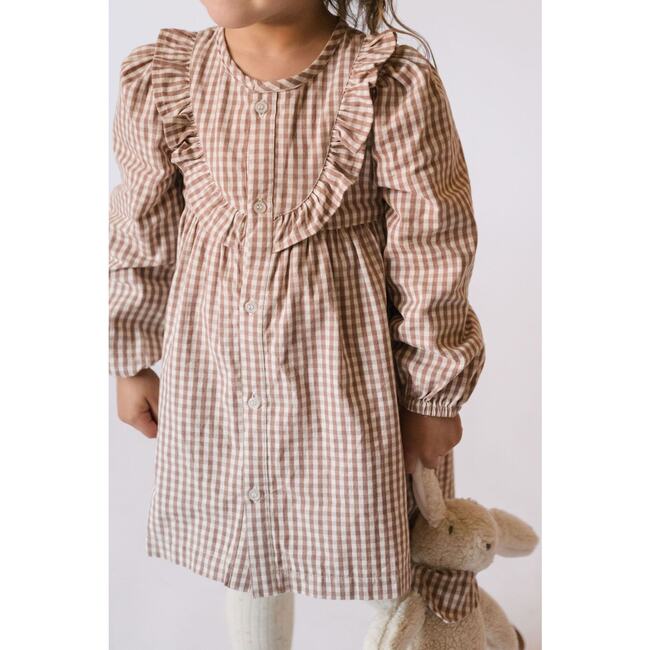 Gingham Dress, Thistle - Dresses - 4