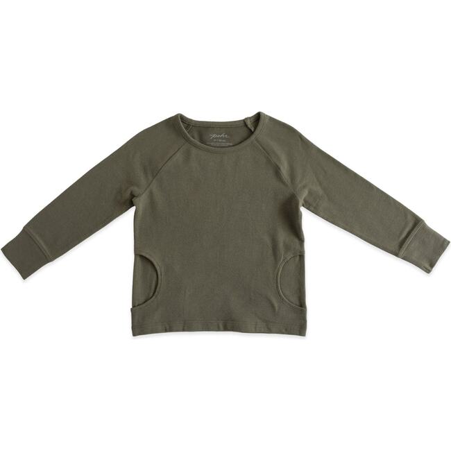 Essentials Top - Olive, Chestnut