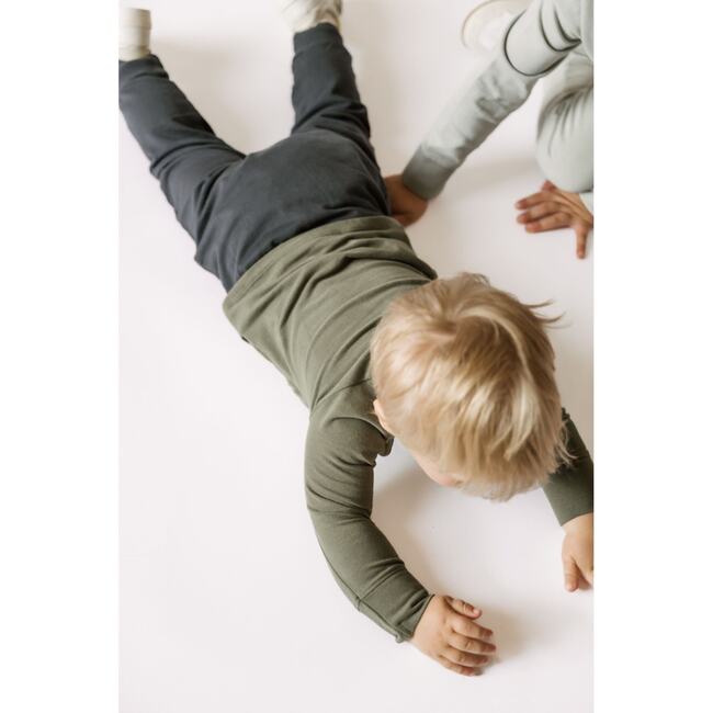 Essentials Top - Olive, Chestnut - Shirts - 3