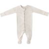 Essentials Baby Sleeper - Natural, Charcoal - Pajamas - 1 - thumbnail