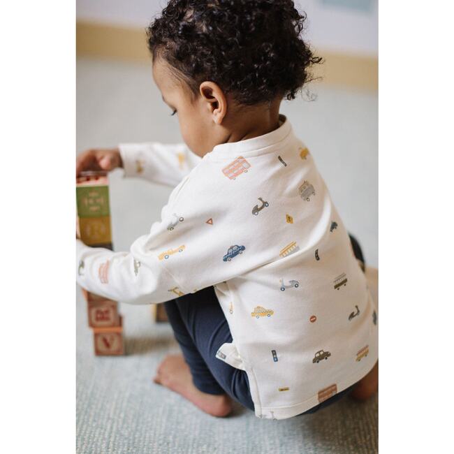 Dropped Shoulder Long Sleeve Top, Rush Hour